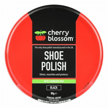 SHOE POLISH BLACK CHERRY BLOSSOM 80ML