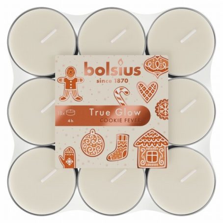 CANDLE TEALIGHTS BOLSIUS COOKIE FEVER SCENT