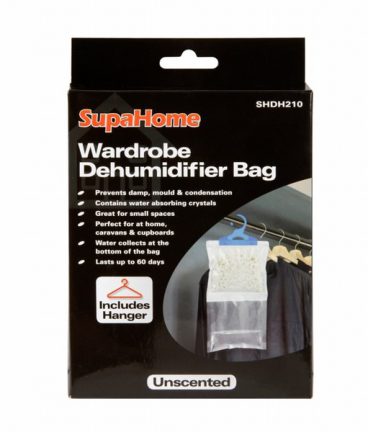 DEHUMIDIFIER MOISTURE CONTROL SUPAHOME HANGING UNSCENTED 230G