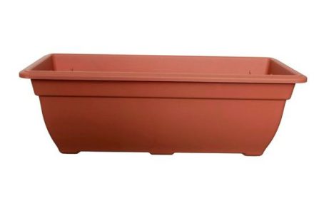 BELL POT TROUGH PLANTER TERRACOTTA 50CM