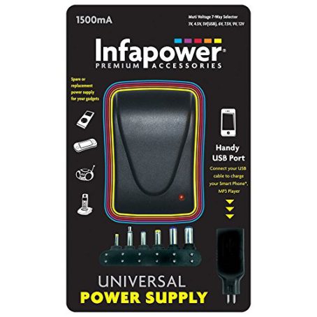 Infapower - Universal Power Supply - 1500ma