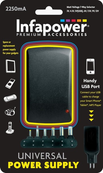 Infapower – Universal Power Supply – 2250ma