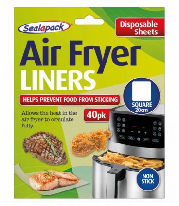 AIR FRYER LINER SQUARE 40 PACK