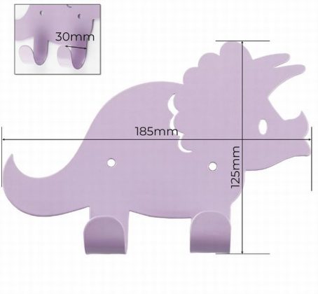 COAT HOOK - KIDS DINOSAUR - TOPPY - Image 2