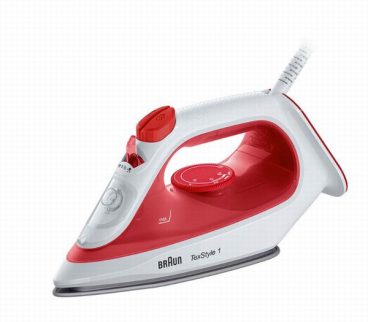 TexStyle 1 Steam Iron SI 1019 Red/white