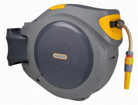 HOZE 2595 HOSE REEL AUTO FAST REEL 40M + (FREE MULTI SPRAY GUN) - Image 2