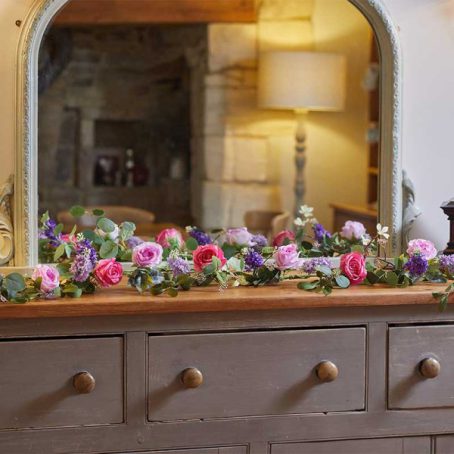 SMART EDEN BLOOMS ROSES GARLAND 1.8M - Image 2