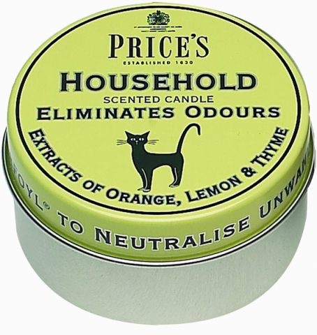 PRICES SCENTED CANDLE TIN HOUSEHOLD