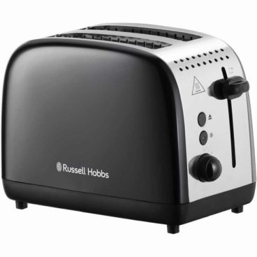 TOASTER R/H COLOURS BLACK 2 SLICE