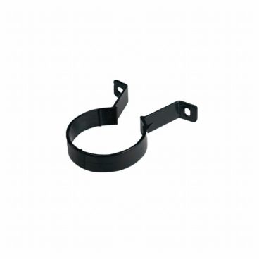 GUTTER PIPE BRACKET BLACK 68MM