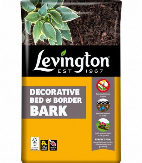 Levington - Water Saving Bark Chips 75L (5 For £35)