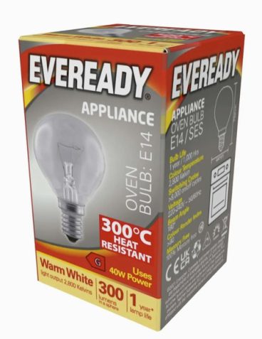 Eveready – Oven Bulb – 40W SES
