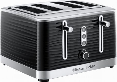 Russell Hobbs - Inspire 4 Slice Toaster - Black