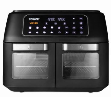 mica04/24 TOWER AIR FRYER VORTX 11L DUAL OVEN