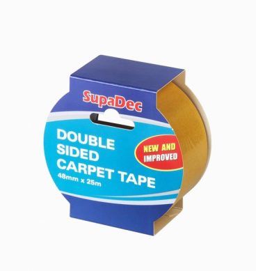 DOUBLE SIDED CARPET TAPE 50MM X 25M