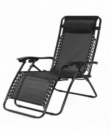 SupaGarden – Zero Gravity Chair Black