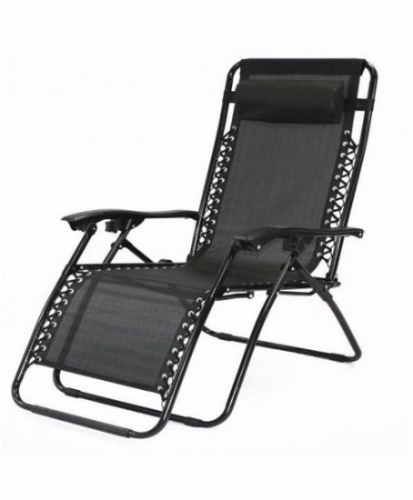SupaGarden - Zero Gravity Chair Black