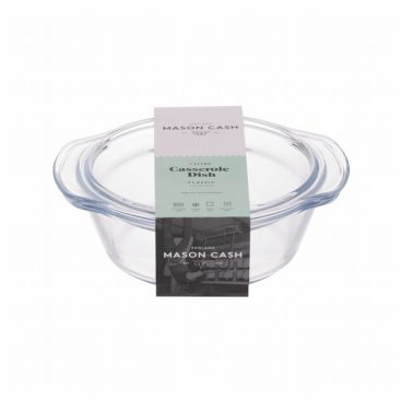 MASON CASH GLASS CASSEROLE ROUND