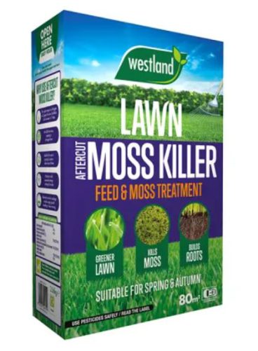 AFTERCUT LAWN MOSS KILLER 80M2