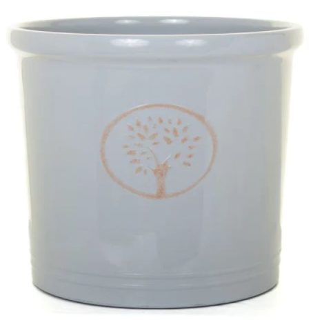Cotswold Cylinder Plant Pot Grey 30cm