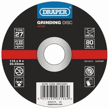 METAL GRINDING DISC DPC 115MM 94793