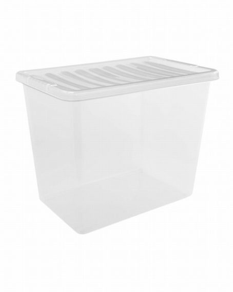 STORAGE CRATE & LID 80L* TML