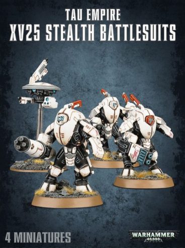 Warhammer 40000 T’au Empire Xv25 Stealth Battlesuits 56-14