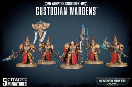 Warhammer 40000 Adeptus Custodes Custodian Wardens 01-11