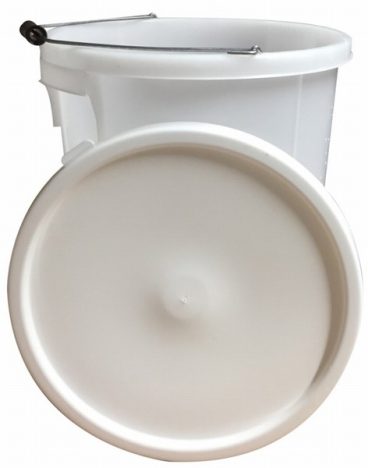 PLASTERERS BUCKET 28L WHITE