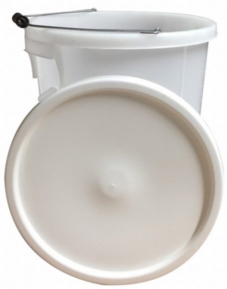 PLASTERERS BUCKET 28L WHITE