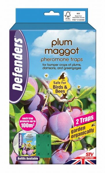 PLUM MAGGOT MOTH DEFENDERS PK2