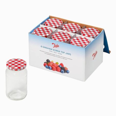 Tala - Twist Top Jam Jars 6Pack - 454ml