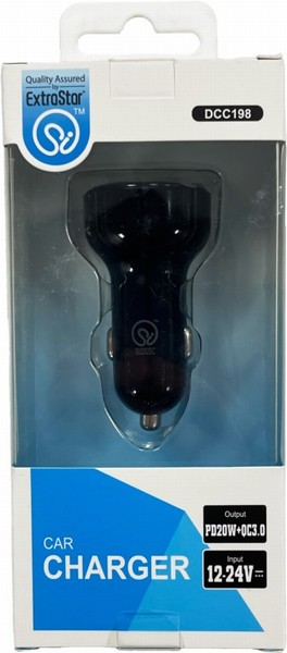 CAR CHARGER USB / USB-C QUALCOMM 3.0