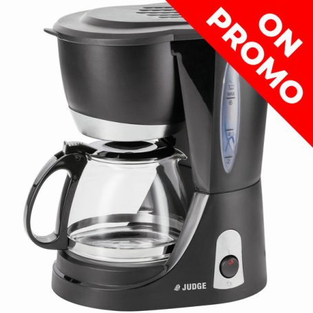 Judge Electricals, 6 Cup Filter Coffee Machine, Glass Jug