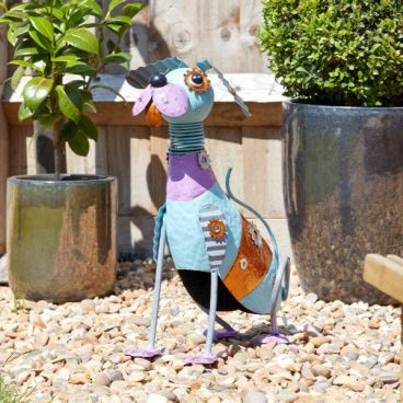 FIGURINES GARDEN FUNKY POOCH DOG