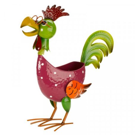 FIGURINES GARDEN POULTRY POT PET - Image 4