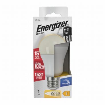 ENERGIZER – GLS Opal Bulb Dimmable Warm White – 100W ES
