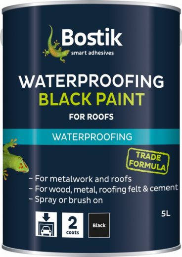 BOSTIK WATERPROOFING BLACK PAINT 5L