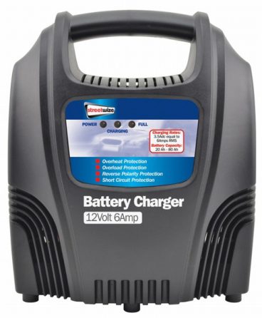 BATTERY CHARGER 6A 12V