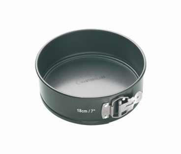 MasterClass Non-Stick Loose Base Springform Cake Pan, 18cm