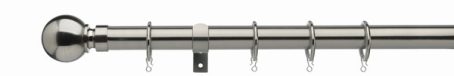 Universal Bay Pole Kit 300cm Satin Steel