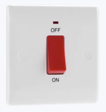 Murpack – Cooker Outlet Plate – 45Amp
