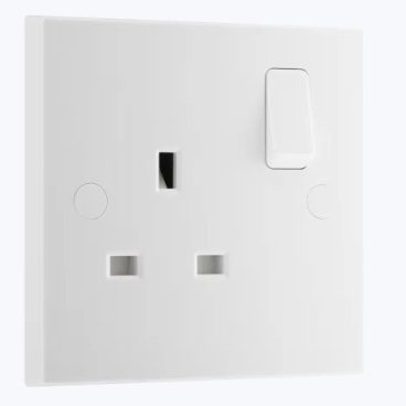 BG Switched Socket – 1 Gang DP