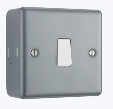METAL CLAD SWITCH 1G 2WAY BG