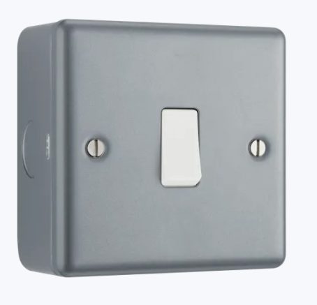 METAL CLAD SWITCH 1G 2WAY BG