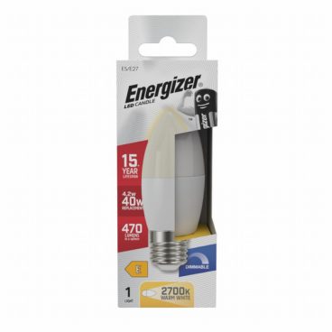 Energizer – Opal Candle Dimmable – 40W ES/E27