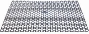 DRAINER DRAINING MAT SILVER