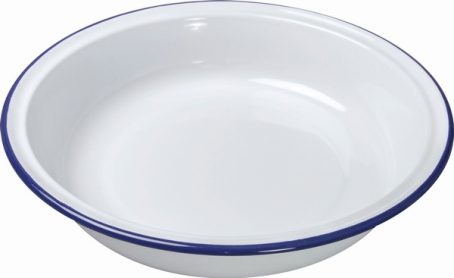 ENAMEL PIE DISH ROUND 26CM