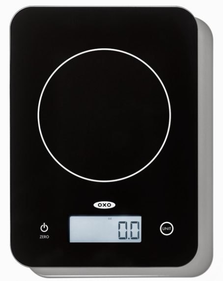 SCALES KITCHEN EVERYDAY BLACK GLASS 5KG