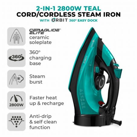 IRON TOWER CERAGLIDE CORD/CORDLESS TEAL - Image 3